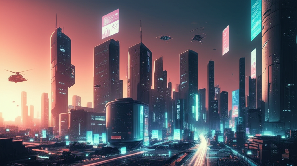 Collage of AI, robotics, and edge devices